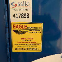 Eagle Manufacturing CRA-70 Acid and Corrosive Storage Cabinet Double Door image 0